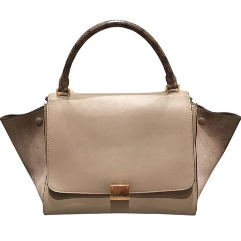 trapeze celine|sac Celine trapeze python.